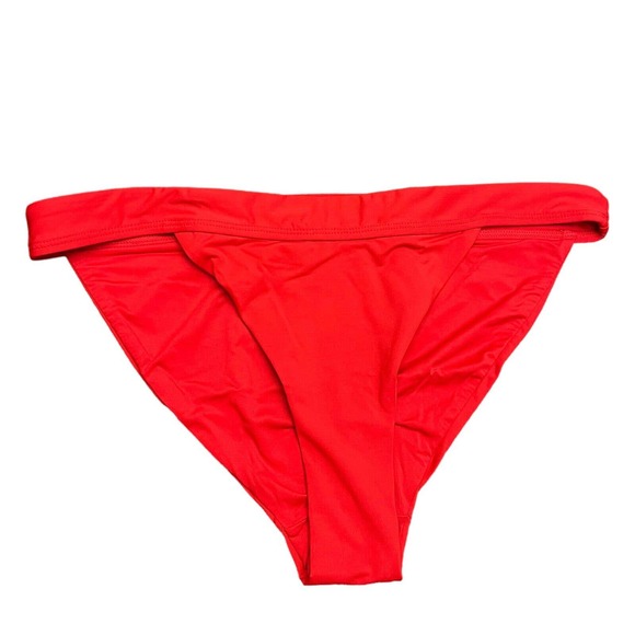 NWT Andie The Banded Cheeky Bottom Cherry Red Swim Suit Briefs Size 3XL - Picture 5 of 8